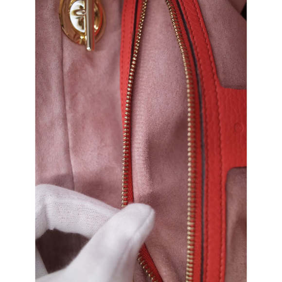 Gucci Soho Double Chain Shoulder Bag Leather - Picture 5 of 9